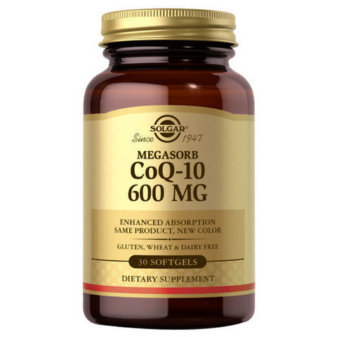 Solgar, Megasorb CoQ-10, 600 Mg, 30 Softgels Solgar