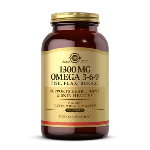 Solgar, EFA Omega 3-6-9, 1300 mg, 120 S Gels Solgar