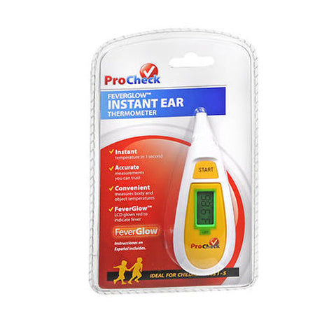 Procheck, Feverglow Instant Ear Thermometer, 1 each Procheck
