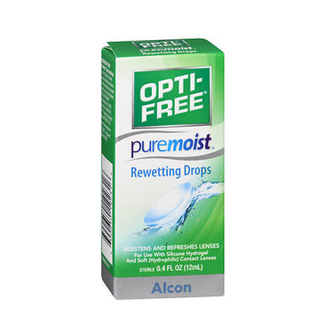 Opti-Free, Puremoist Rewetting Drops, 0.4 oz Opti-Free