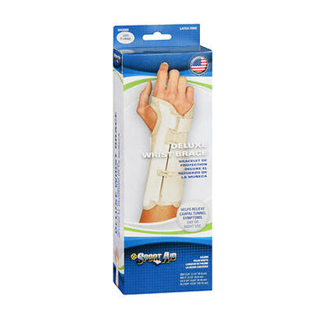 Sport Aid, Deluxe Wrist Brace Left X-Large, 1 Each Sport Aid