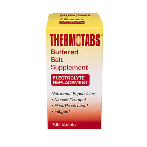 Thermotabs, Buffered Salt Supplement Electrolyte Replacement, 100 Tabs Thermotabs