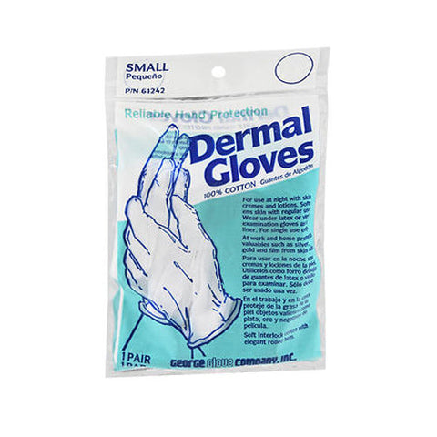 George Glove, Dermal Gloves Small, 1 Pair George Glove
