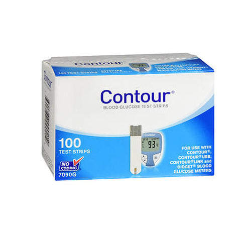 Bayer, Contour Blood Glucose Test Strips, Box Of 1 Bayer