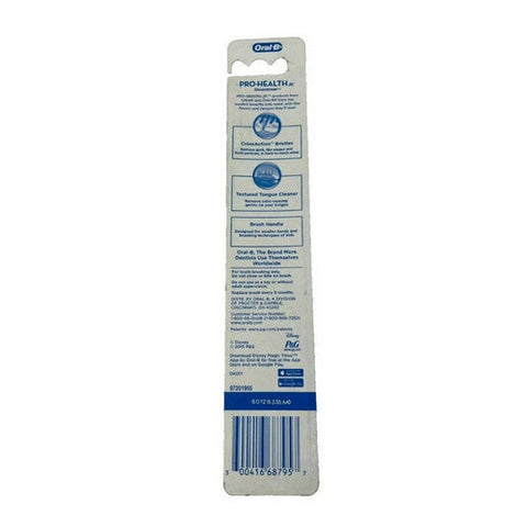 Oral-B, Pro-Health Junior Cross Action Disney Frozen Kids Toothbrush Blue, 1 Each Oral-B