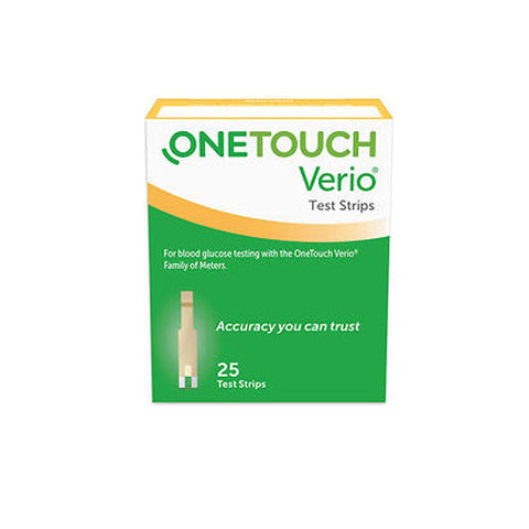 Onetouch, Verio Test Strips, 25 Count Onetouch