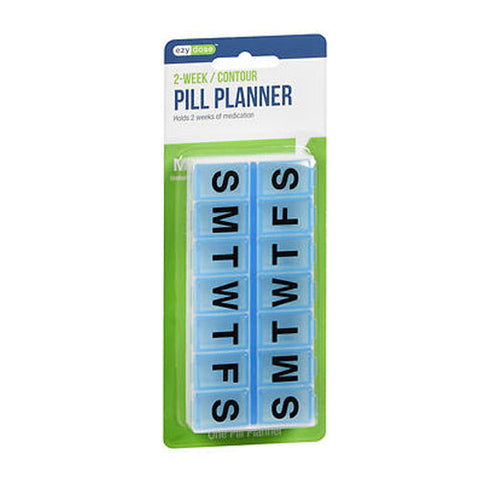 Ezy Dose, Pill Planner 2-Week Contour, 1 Each Ezy Dose