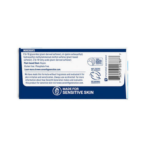 Seventh Generation, Fabric Softener Sheets Free And Clear, 80 Count(Case Of 4) Seventh Generation