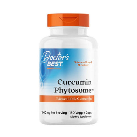 Doctors Best, Curcumin Phytosome Meriva, 500 mg, 180 Veg Caps Doctors Best