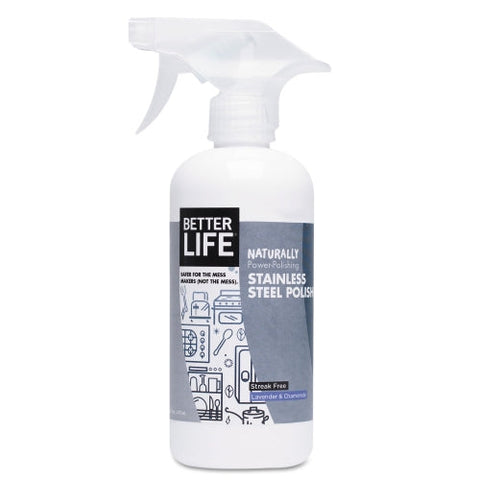 Better Life, Einshine Natural Stainless Steel Cleaner And Polish, 16 fl oz Better Life