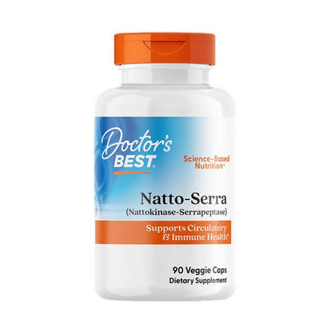 Doctors Best, Natto-Serra, 90 Veggie Caps