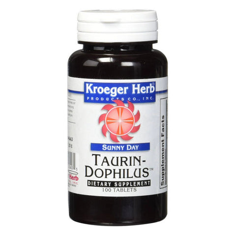 Kroeger Herb, Taurin Dophilus, 100 Tabs Kroeger Herb