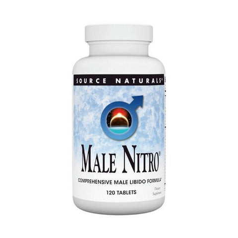 Male Nitro 120 Tabs by Source Naturals