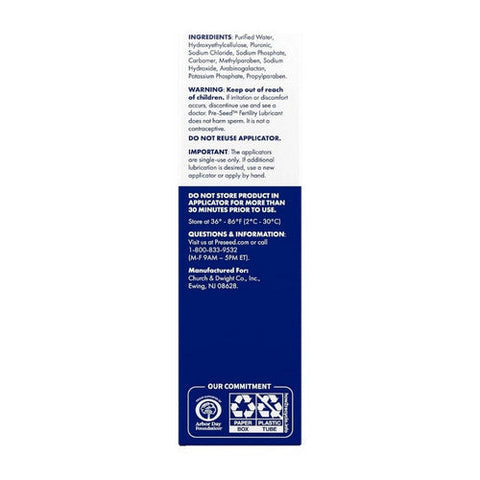 Pre-Seed, Fertility-Friendly Personal Lubricant, 1 Each Pre-Seed