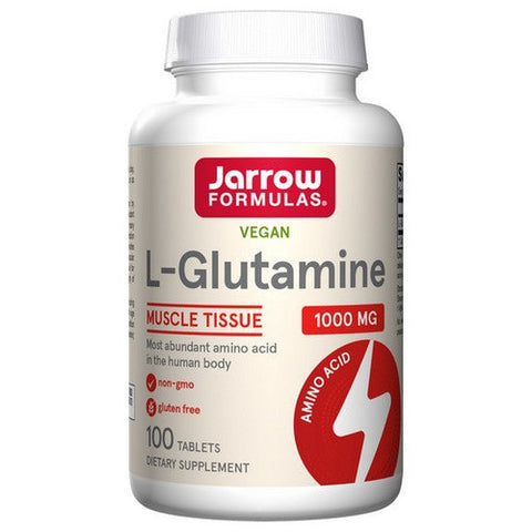 Jarrow Formulas, L-Glutamine, 1000 Mg, 100 Tabs Jarrow Formulas