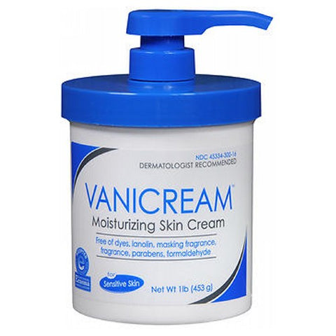 Vanicream, Moisturizing Skin Cream With Pump, 16 Oz Vanicream
