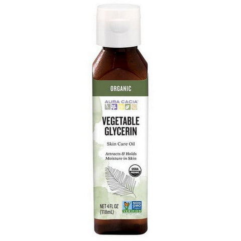 Aura Cacia, Organic Vegetable Glycerin Skin Care Oil, 4 Oz Aura Cacia