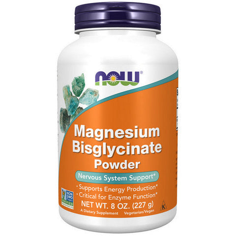Now Foods, Magnesium Bisglycinate Powder, 8 Oz