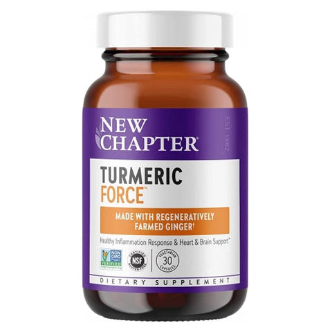 New Chapter, Turmeric Force, 30 Liquid Veg Caps