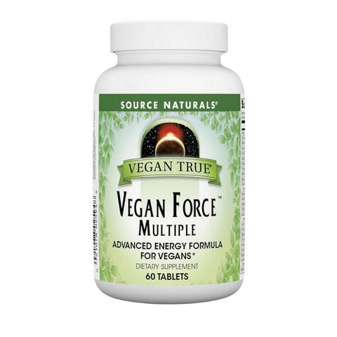 Source Naturals, Vegan True Vegan Force Multiple, 60 Tabs Source Naturals