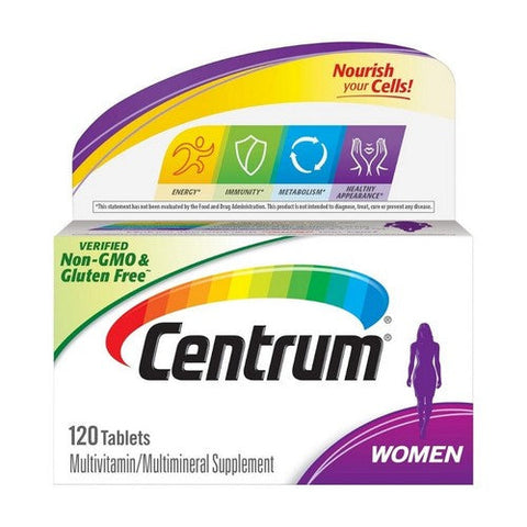 Centrum, Women's Tablets, 120 Tabs Centrum