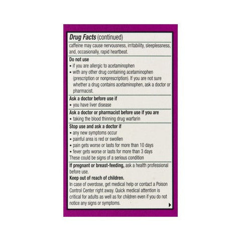 Excedrin, Tension Headache Caplets, 24 Caps