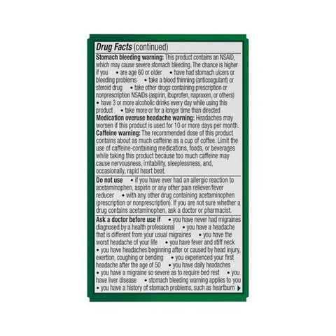 Excedrin, Migraine Pain Reliever, 24 Caps