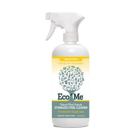 Eco-Me, Stainless Steel Polish Lemon Fresh, 16 Oz