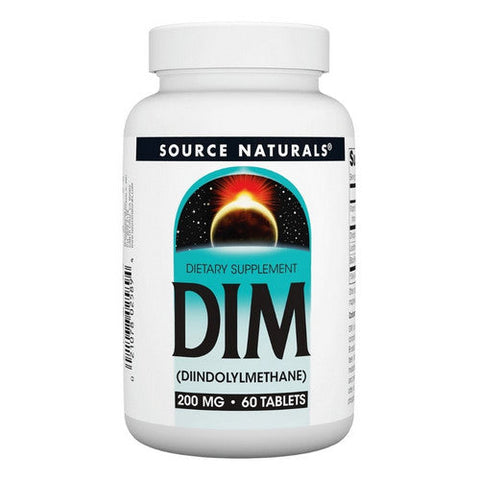 Source Naturals, DIM, 200 mg, 60 Tabs Source Naturals