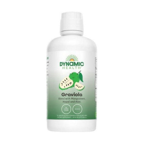 Dynamic Health Laboratories, Soursop Graviola Blend Mangosteen Nopal And Aloe, 32 Oz Dynamic Health Laboratories