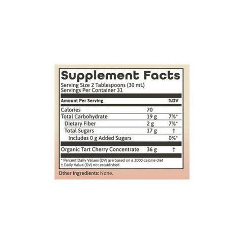 Dynamic Health Laboratories, Organic Tart Cherry Concentrate, 32 Oz