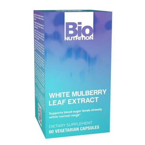 Bio Nutrition, White Mulberry Leaf Extract, 60 Veg Caps