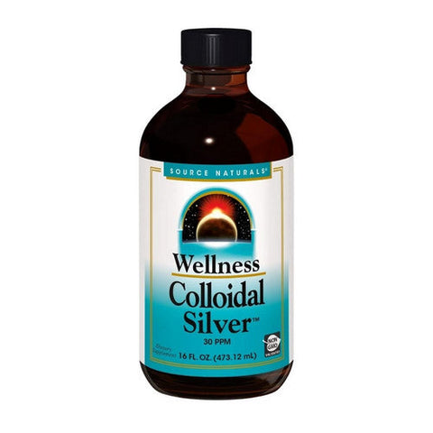 Source Naturals, Wellness Colloidal Silver, 16 Oz Source Naturals