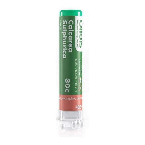 Ollois, Calcarea Sulphurica 30C Organic Lactose-Free Pellets, 80 Peaces (Pellets) Ollois