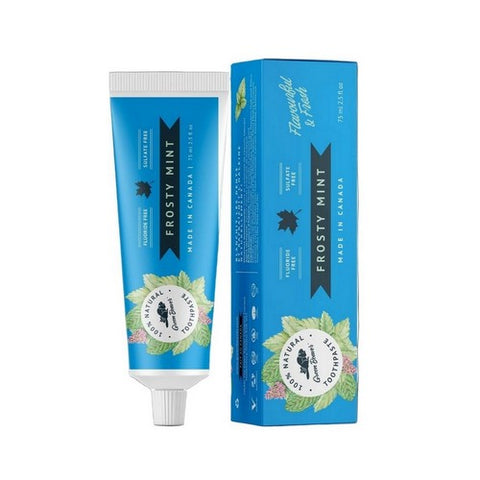 Green Beaver, Natural Toothpaste Frosty Mint, Frosty Mint 2.5 fl oz