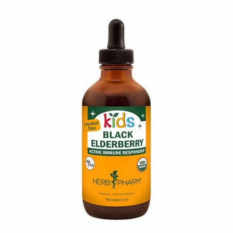 Herb Pharm, Kids Black Elderberry Glycerite, 4 fl oz Herb Pharm