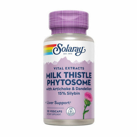 Solaray, Milk Thistle Phytosome, 30 Caps Solaray