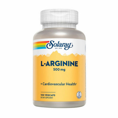Solaray, L-Arginine, 500 mg, 100 Caps Solaray