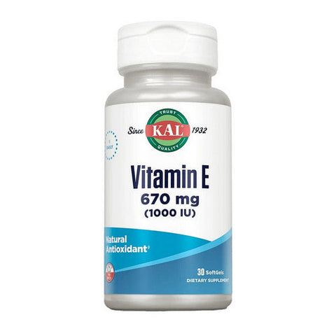 Kal, E 1000, 1,000 IU, 30 Softgels Kal