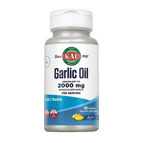 Kal, Garlic Oil 1500, 100 Softgels Kal