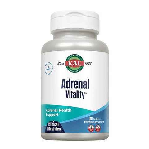Kal, Adrenal Vitality, 60 Tabs Kal