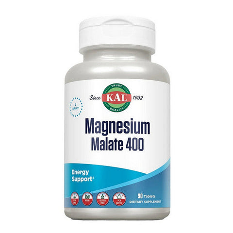 Kal, Magnesium Malate 400, 90 Tabs Kal
