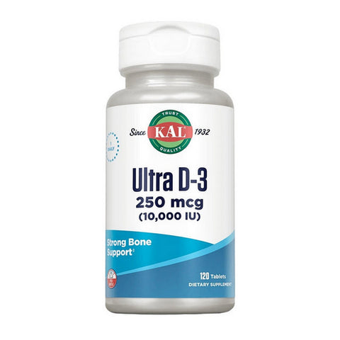 Kal, Ultra D-3, 10,000 IU, 120 Tabs Kal