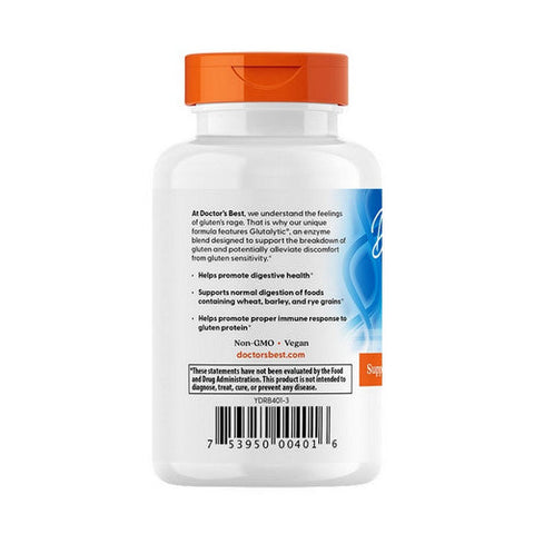 Doctors Best, Gluten Rescue with Glutalytic, 60 Veggie Caps Doctors Best