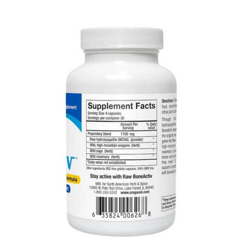 North American Herb & Spice, Raw BoneActiv, 120 Caps North American Herb & Spice