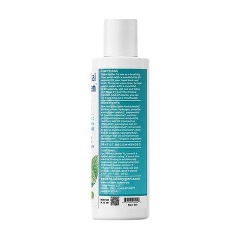 Essential Oxygen, Brushing Rinse, Peppermint 3 oz Essential Oxygen
