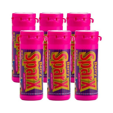 Xlear Inc, SparX Xylitol Berry Candy, 6 Count