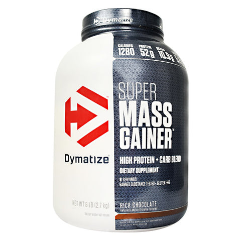 Dymatize, Super Mass Gainer, Chocolate 6 lbs Dymatize