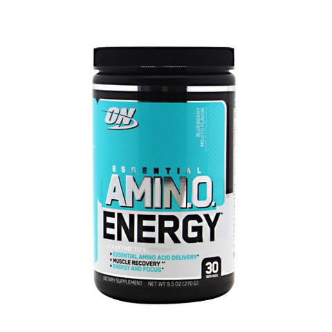 Optimum Nutrition, AMINO ENERGY, Blueberry 30 serving / 9.5 oz Optimum Nutrition