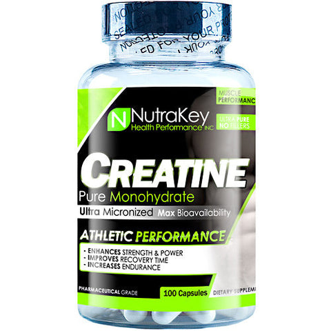 Nutrakey, CREATINE 750 mg, 100 caps Nutrakey